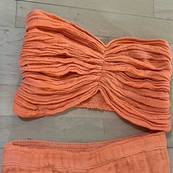 Jen's Pirate Booty Ceri Bralette  and Maxi Skirt Set in Embers S NWOT - Picture 9 of 12